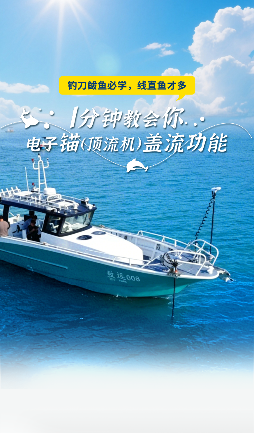 鲨鱼妹妹：一分钟教会你电子锚（顶流机）盖流功能